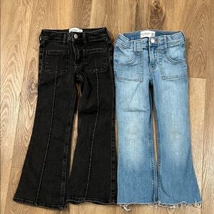 Abercrombie kids jeans- both 5/6 reg length